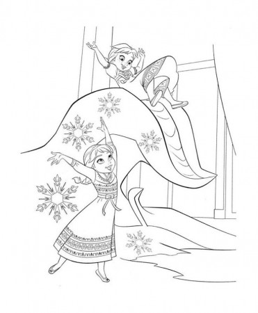 colouring-page-kids-frozen-36 | Free coloring pages for kids
