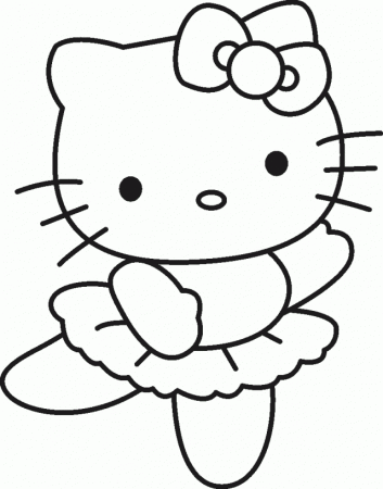 Hello Kitty Colouring Pictures For Kids Www Stepathon Org 184767 