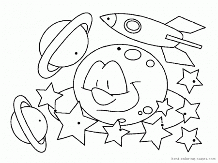 Space coloring pages | Best Coloring Pages - Free coloring pages 