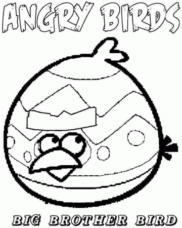 Free Printable Coloring Pages Cartoon Angry Bird Space For Kids 