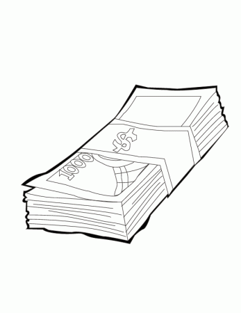 money sign Colouring Pages