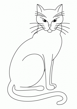 cat mates Colouring Pages