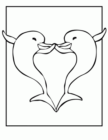 Dolphin Coloring Pages For Kids | Download Free Coloring Pages