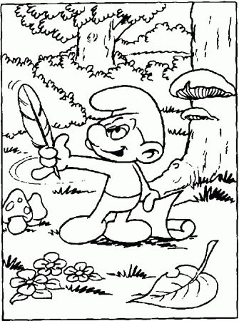 15 Smurfette Coloring Pages | Free Coloring Page Site