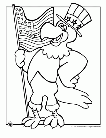 Fourth of July Coloring worksheets, Activities for kids | 4th of 
