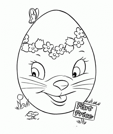 Easter : The Best Easter Egg Of All Coloring Pages, Six Beautiful 