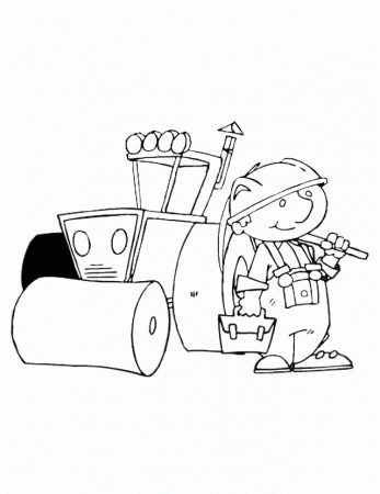 Construction Coloring Pages For Kids – Activity Sheets For Free 