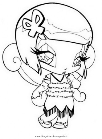 Pop Pixie Colouring Pages (page 3)