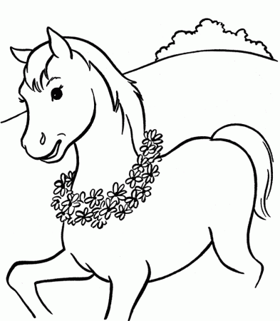 A Girl with Flower Coloring Pages Printable - Flower Coloring 