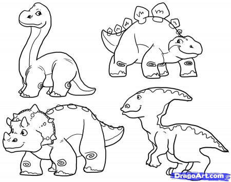 Cute Dinosaur Drawings Images 6 HD Wallpapers | amagico.