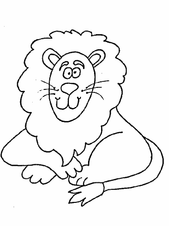 Printable Lions Lion6 Animals Coloring Pages - Coloringpagebook.com