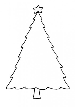 Christmas Tree Coloring Page | Coloring - Part 2
