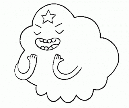 Adventure Time Lumpy Space Princess Coloring Pages Images 