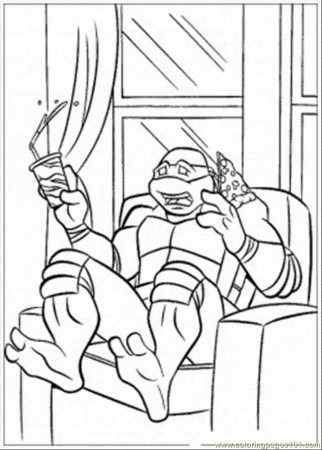 Cartoon Cartoons Color Coloring Page Pages Id 42198 174912 Ninja 