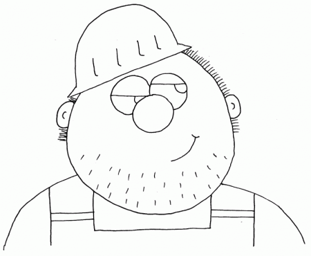 dummy construction worker coloring pages | Coloring Pages
