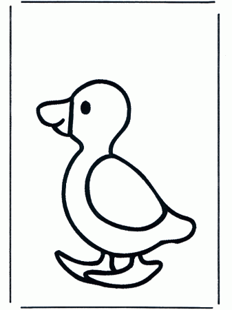 Duck Coloring Pages For Kids - Free Printable Coloring Pages 