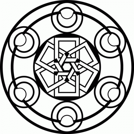 Celtic Mandala Coloring Pages - HD Printable Coloring Pages