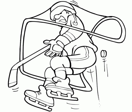 Do Not Appear When Printed Only The Hockey Coloring Page Will 