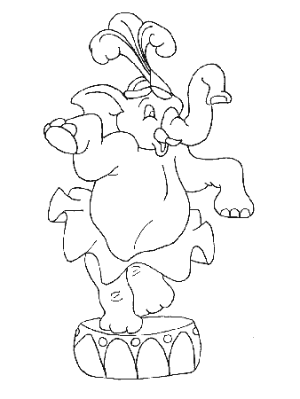Circus # 3 Coloring Pages & Coloring Book
