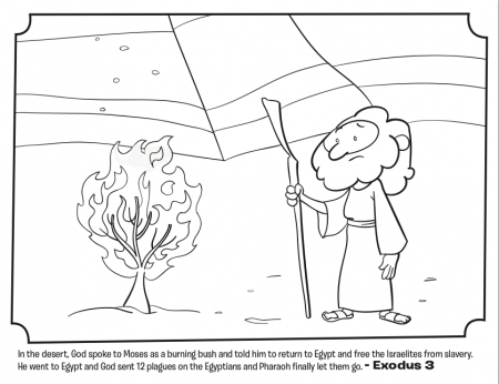 Moses Coloring Pages - Free Coloring Pages For KidsFree Coloring 