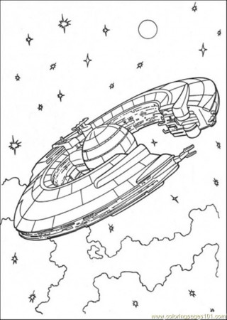 Star Wars Ships Coloring Pages