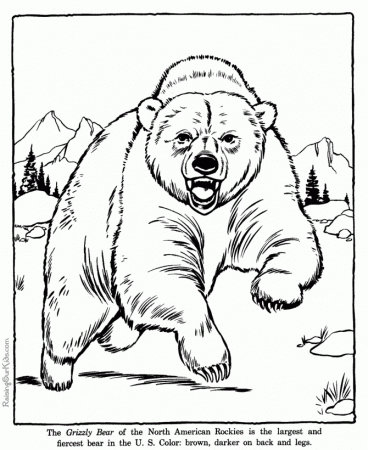 Bear Coloring PagesColoring Pages | Coloring Pages