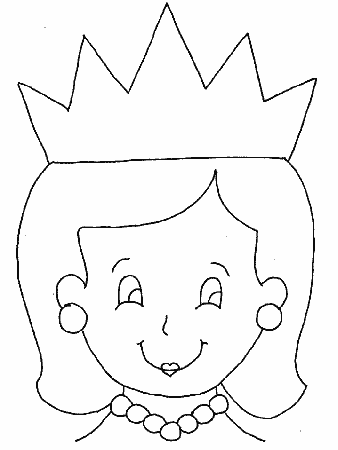 queen coloring page | Coloring Picture HD For Kids | Fransus 
