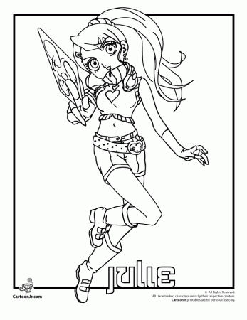 bakugan alice Colouring Pages (page 3)