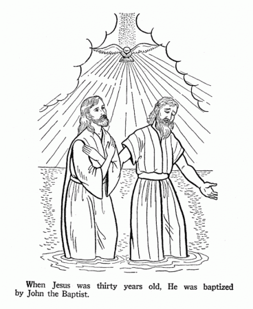 John The Baptist Coloring Pages | Coloring Pages