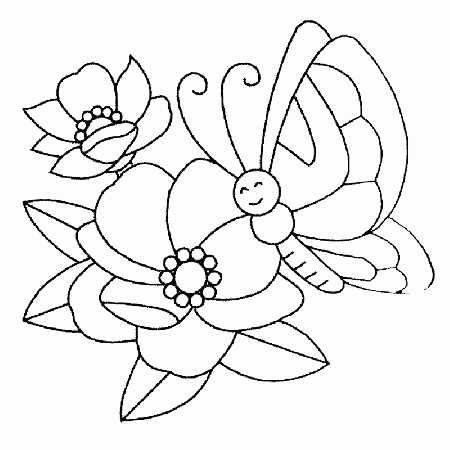 Crayola Flower Coloring Pages