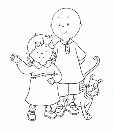 Coloring Pages Caillou - Free Printable Coloring Pages | Free 