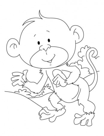 Baby ape coloring pages | Download Free Baby ape coloring pages 