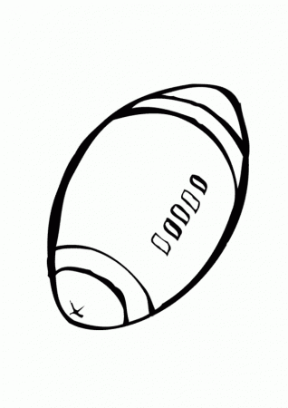 Rugby Ball Coloring Pages Free: Rugby Ball Coloring Pages Free