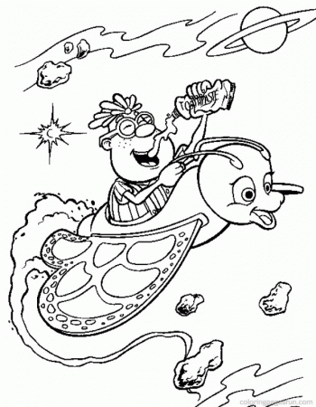 Jimmy Neutron Coloring Pages 22 | Free Printable Coloring Pages 