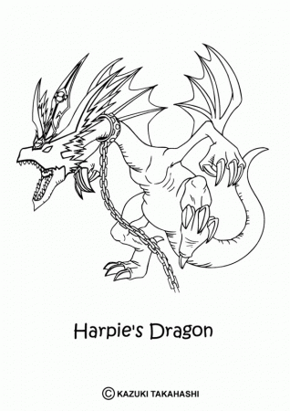 YU-GI-OH coloring pages - Ultimate Dragon