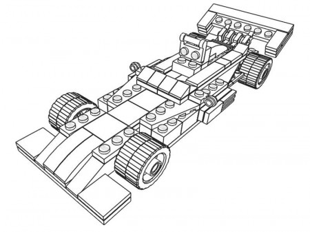 f-1 cars Colouring Pages (page 3)