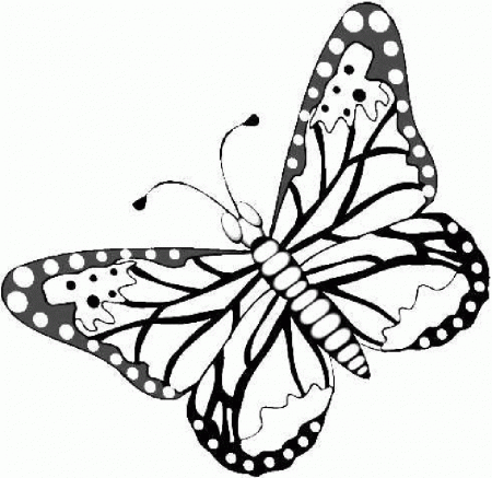 Butterflies Coloring Pages 48 | Free Printable Coloring Pages 