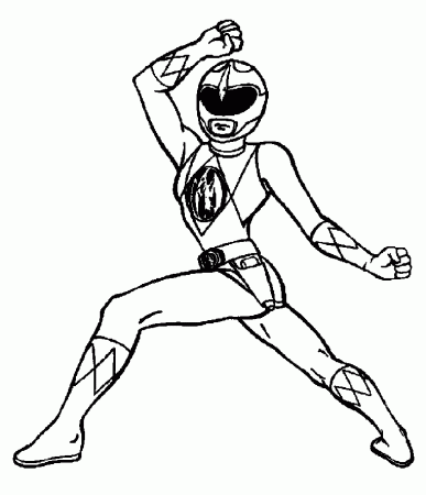 mighty morphin Colouring Pages (page 2)