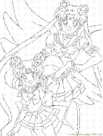 Coloring Pages Sailormoon Coloring Pages 0001 (24) (Cartoons 