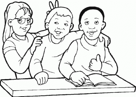 Kindergarten Coloring Pages