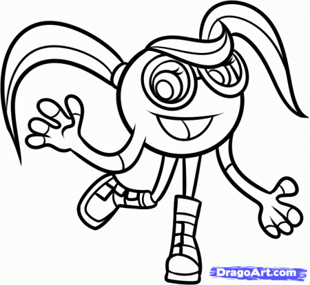Show Me More Pacman Ghostly Adventures Colouring Pages