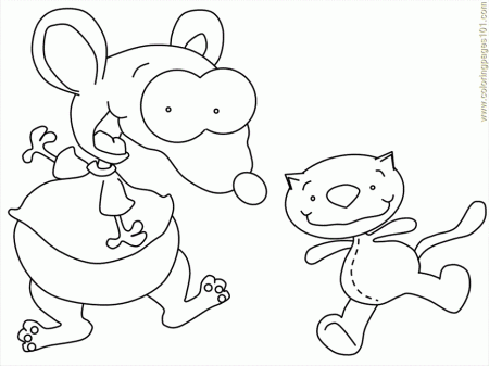 Toopie And Binou Coloring Pages 157 | Free Printable Coloring Pages