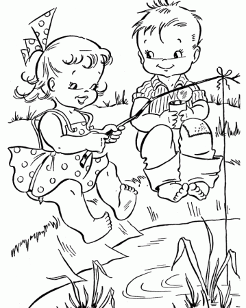 Fun Summer Coloring Page & Coloring Book