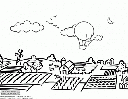 japanese landscapes Colouring Pages