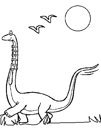 Dinosaur Dino12 Animals Coloring Pages & Coloring Book