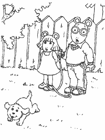 Printable Arthur 21 Cartoons Coloring Pages - Coloringpagebook.com