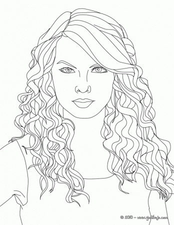 Taylor Swift Coloring Page Online Coloring – Search Results 