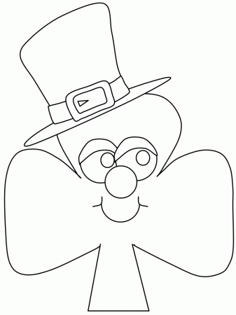 Shamrock Patrick Coloring Pages & Coloring Book