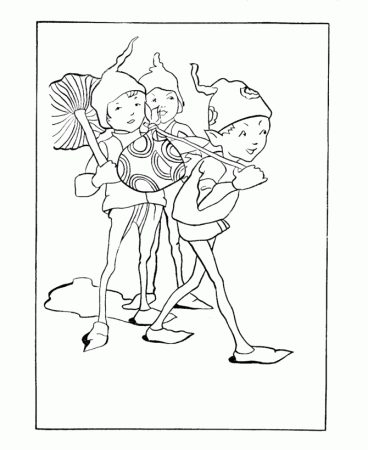 moshling teamo Colouring Pages