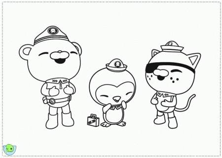 twig octonauts color page Colouring Pages